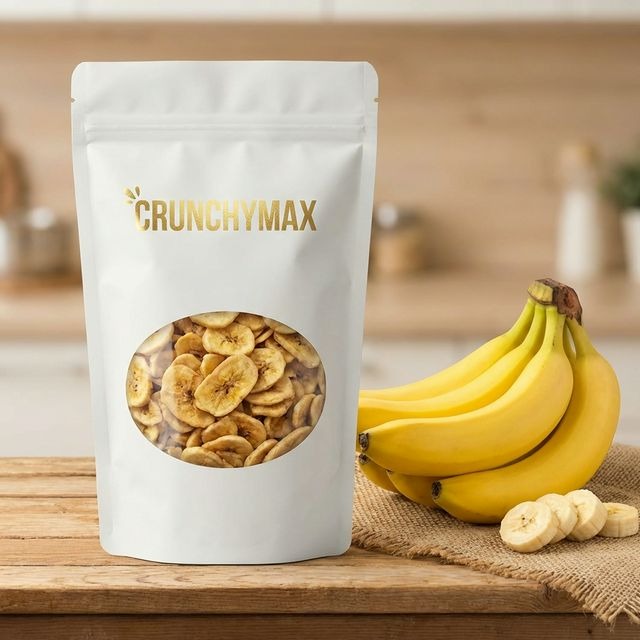 Kurutulmuş Muz Cipsi